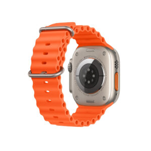 Apple Watch Series 7, Red Aluminum Case with Red Sport Band - Imagen 3